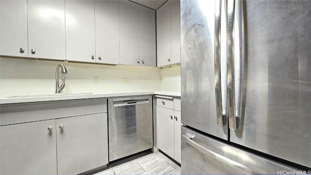 kitchen featuring sink and stainless steel appliances