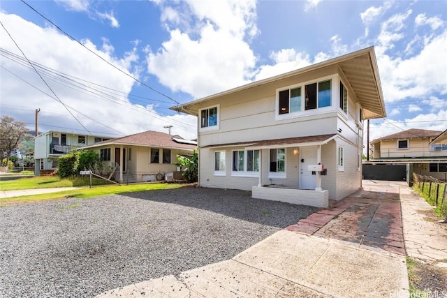 view of front of house