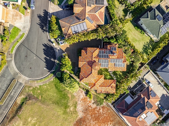 aerial view