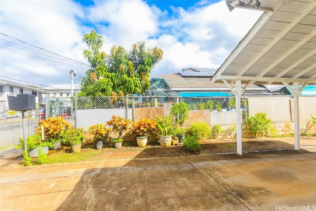 view of patio