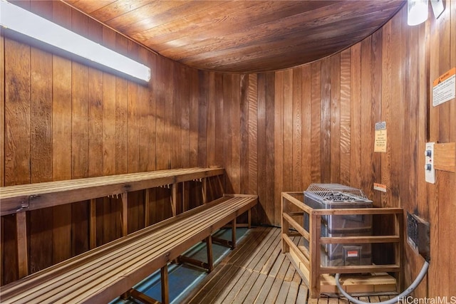 view of sauna / steam room