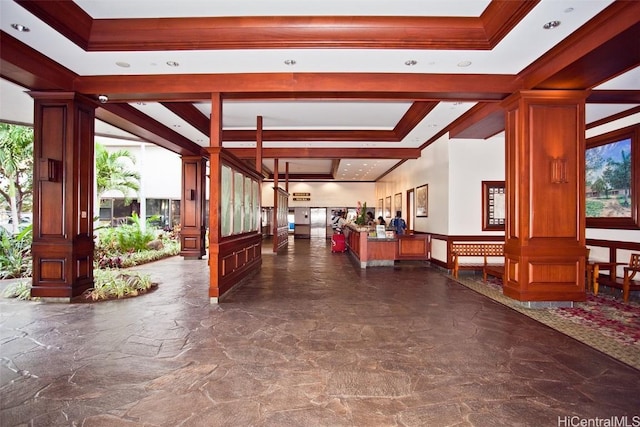 view of building lobby