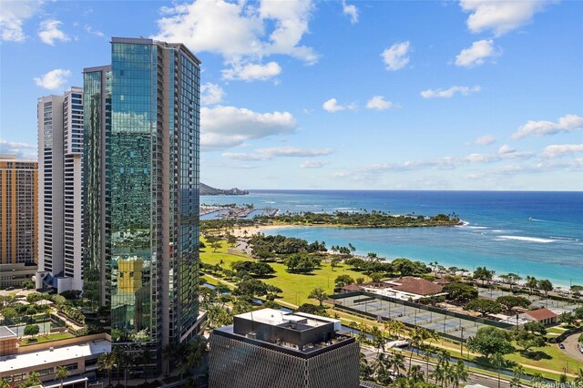 1108 Auahi St Unit 2208, Honolulu, HI 96814 - water view featuring nearby urban area