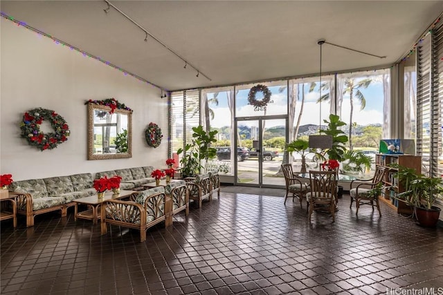 sunroom with a wealth of natural light