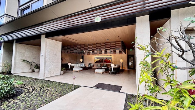 view of patio / terrace featuring an outdoor hangout area