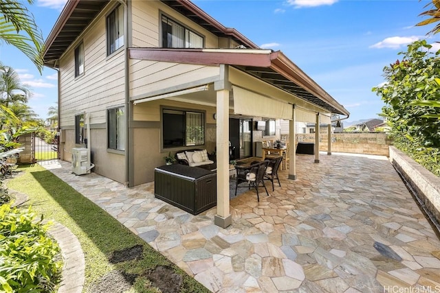 view of patio / terrace with outdoor lounge area