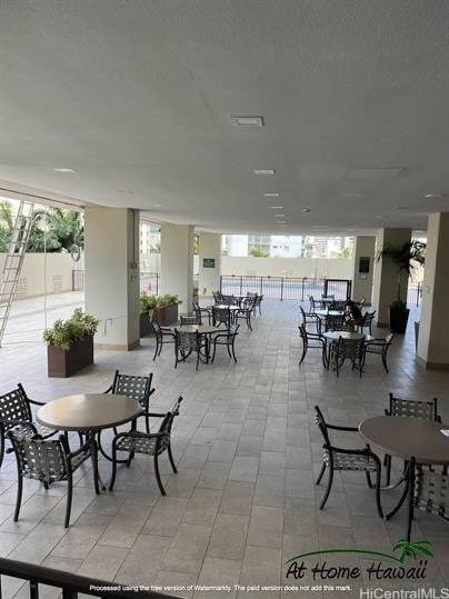 view of dining area