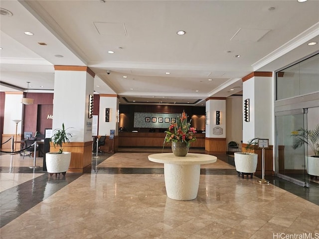 view of lobby