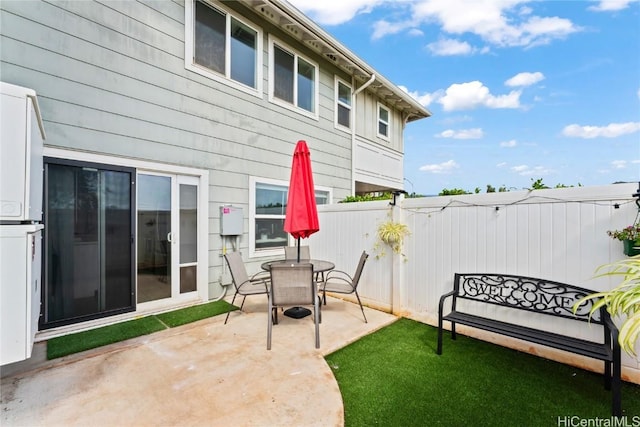 view of patio / terrace