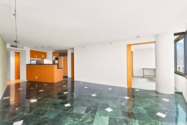 view of unfurnished living room