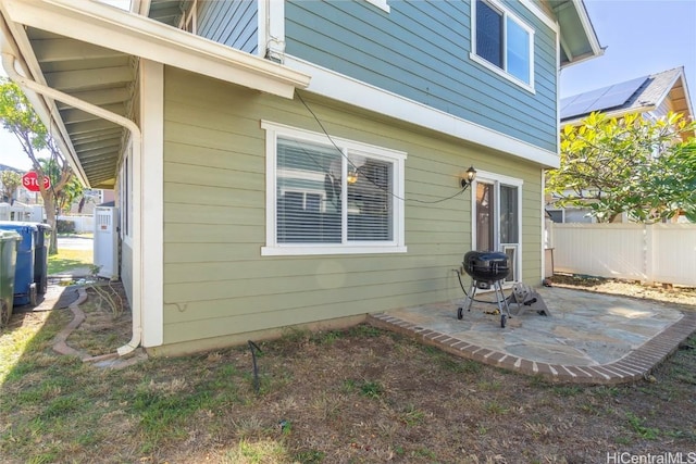 exterior space featuring a patio