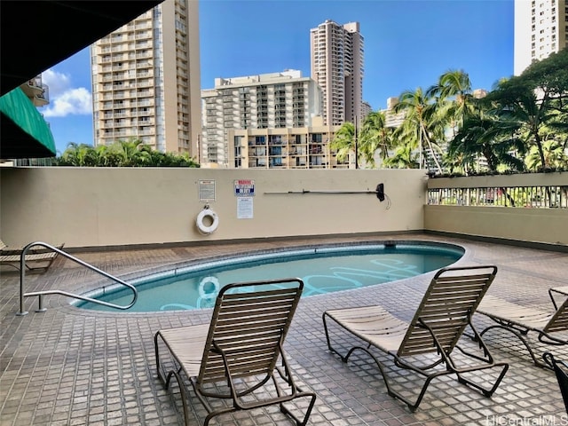 view of swimming pool