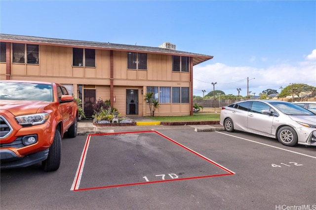 view of vehicle parking