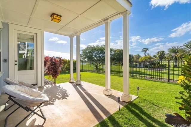 view of patio