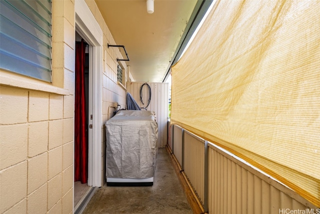 view of hallway