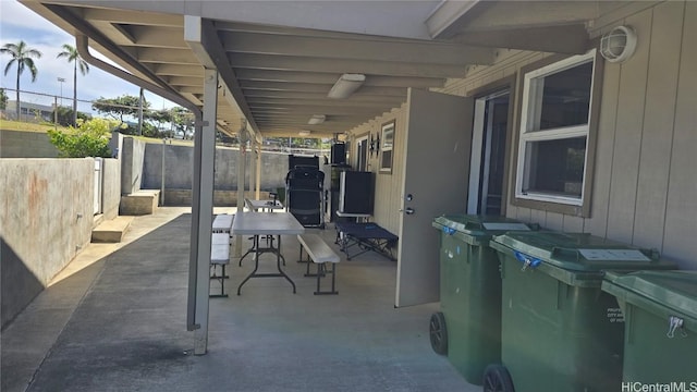 view of patio / terrace