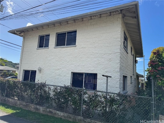 view of home's exterior