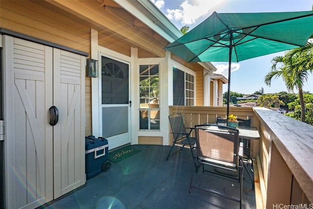 view of patio / terrace