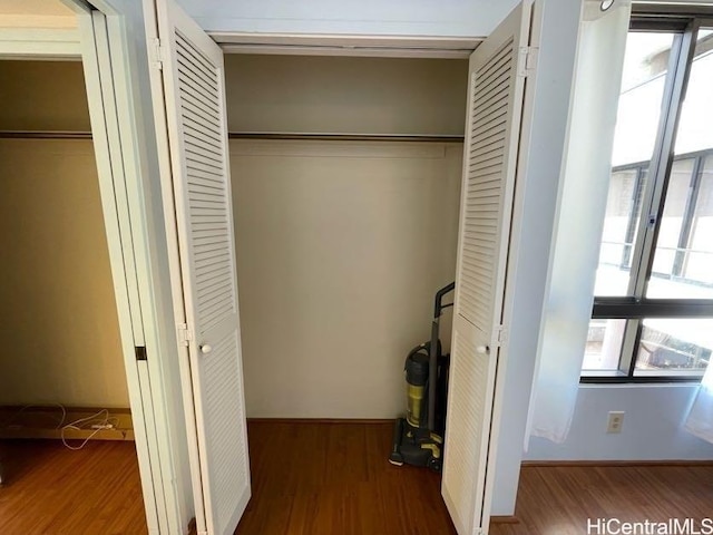 view of closet