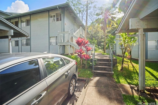 view of home's exterior