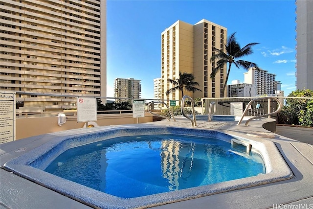 view of swimming pool