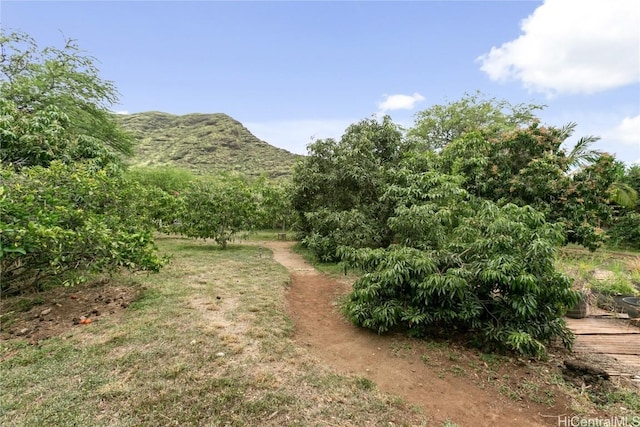 exterior space with a mountain view and a rural view