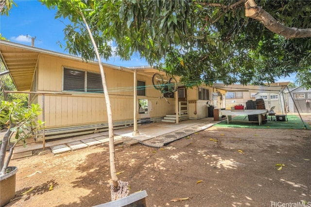 view of rear view of property