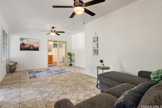 view of living room