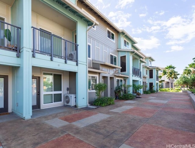 view of property with ac unit