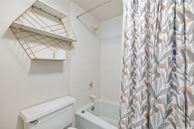 2240 Kuhio Ave Unit 3803, Penthouse Honolulu, HI 96815 - full bath featuring shower / bathtub combination with curtain and toilet