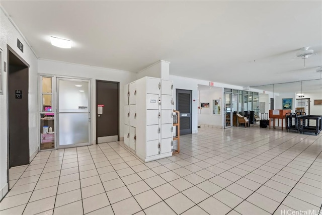 view of community lobby