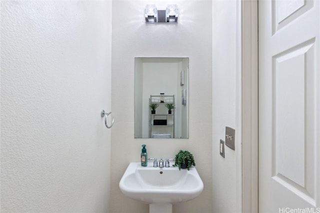 bathroom with sink