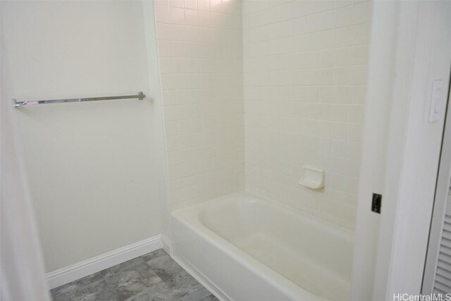 bathroom featuring shower / bath combination