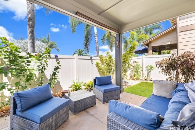 view of patio / terrace