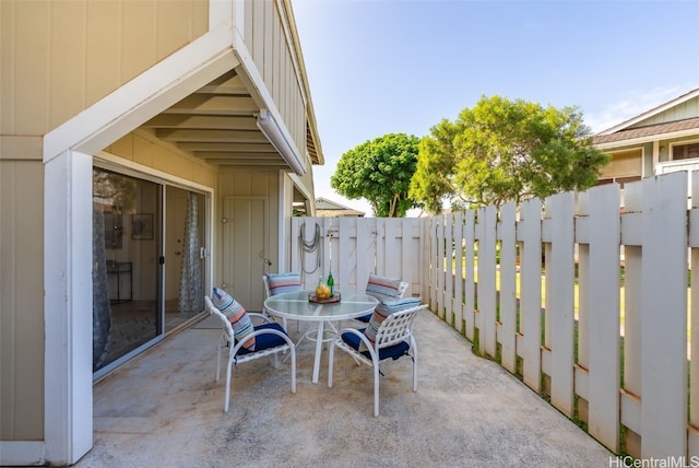 view of patio / terrace