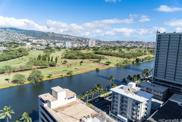 property view of water