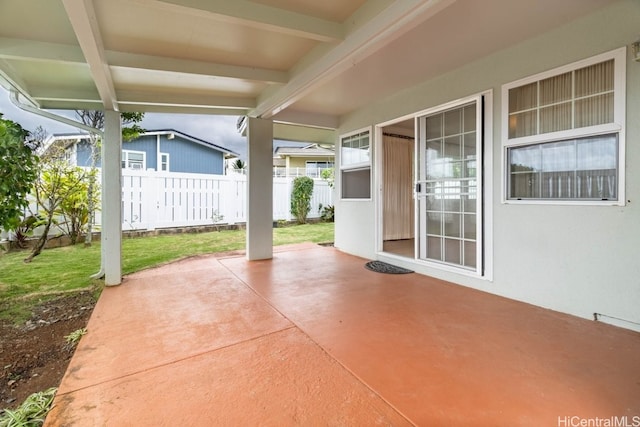 view of patio / terrace