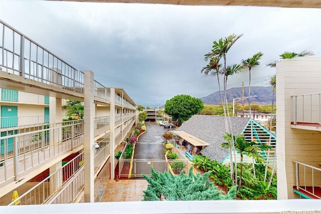 property view of water with a mountain view