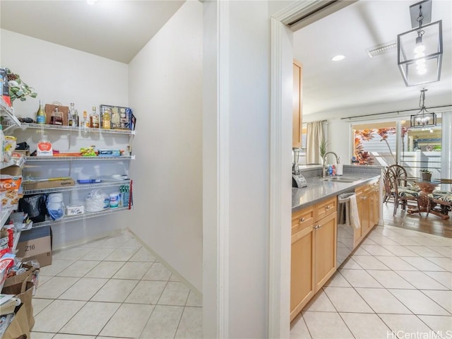 pantry with sink