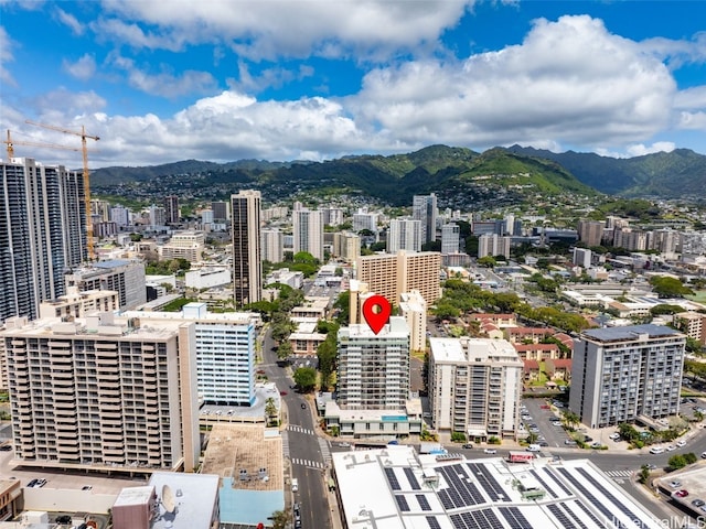 city view featuring a mountain view