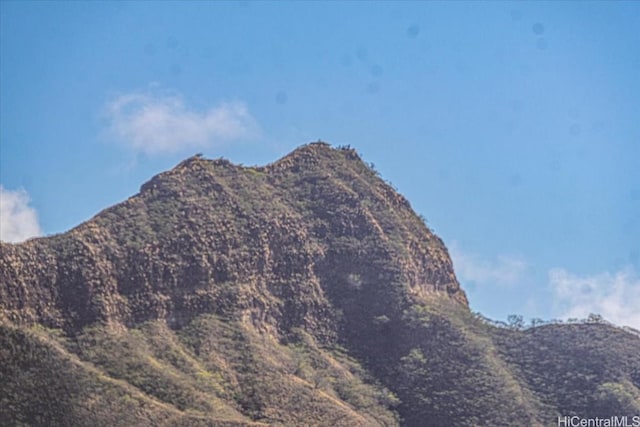 view of mountain feature