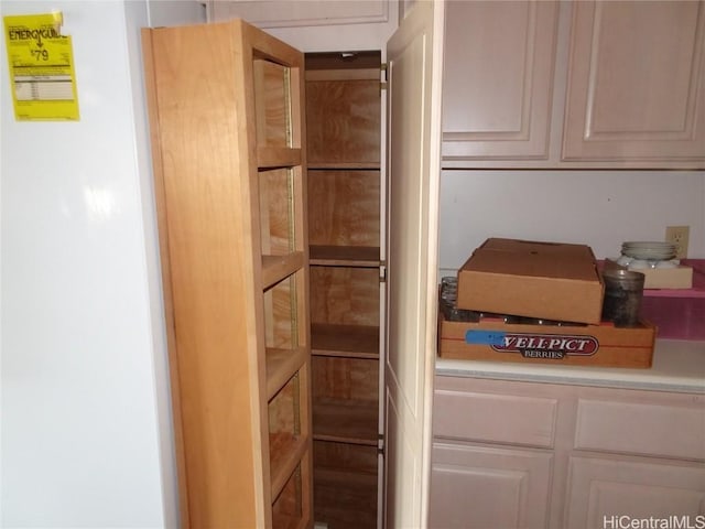 view of pantry