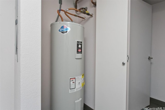 utilities featuring water heater