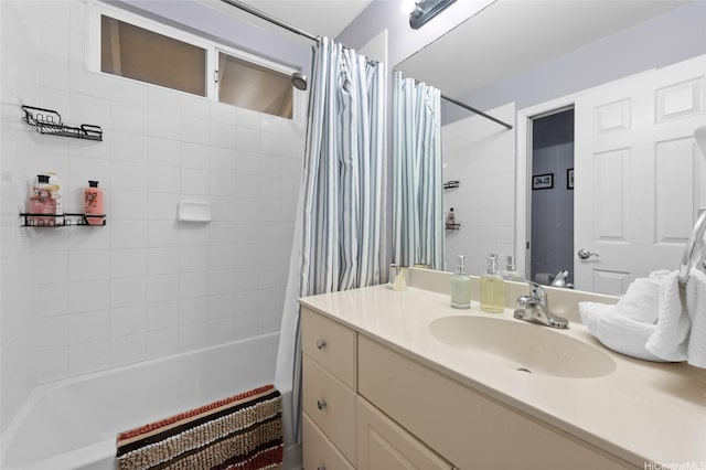 87-1980 Pakeke St Unit J, Waianae, HI 96792 - full bath with vanity and shower / tub combo with curtain
