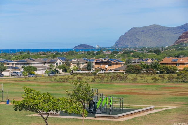 87-1980 Pakeke St Unit J, Waianae, HI 96792 - view of mountain background featuring nearby suburban area