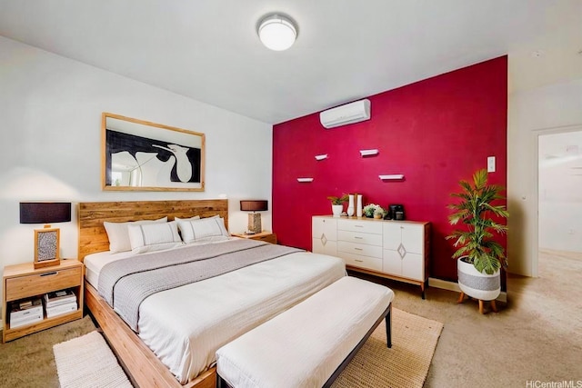 478 Kunehi St Unit 105, Kapolei, HI 96707 - carpeted bedroom featuring an AC wall unit
