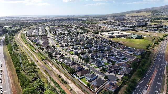 478 Kunehi St Unit 105, Kapolei, HI 96707 - aerial view of property's location with a main thoroughfare and nearby suburban area
