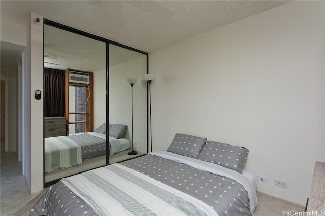60 N Beretania St Unit 2008, Honolulu, HI 96817 - carpeted bedroom with a closet and a textured ceiling