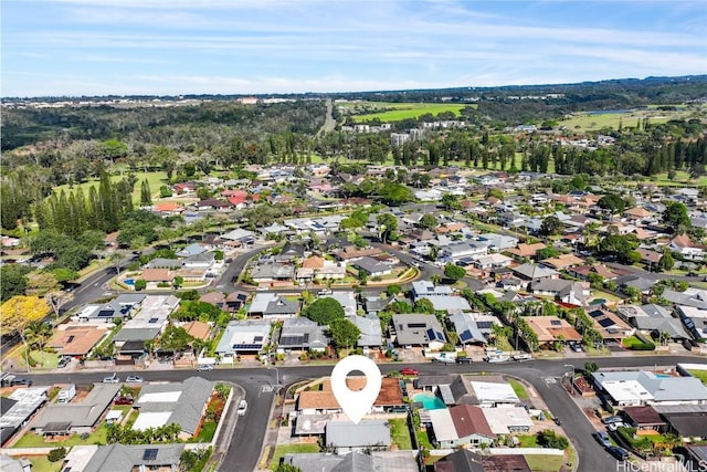 aerial view