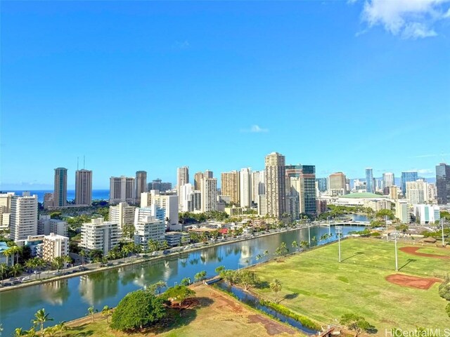 500 University Ave Unit 2406, Honolulu, HI 96826 - exterior space with a view of city and a water view